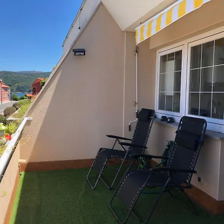 Apartamento Con Terraza Y Vistas Al Mar En Costa Da Morte Apartment Corcubión